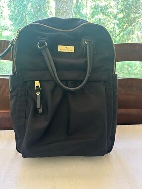 Black Men's Laptop Backpack - Sleek Everyday Carry